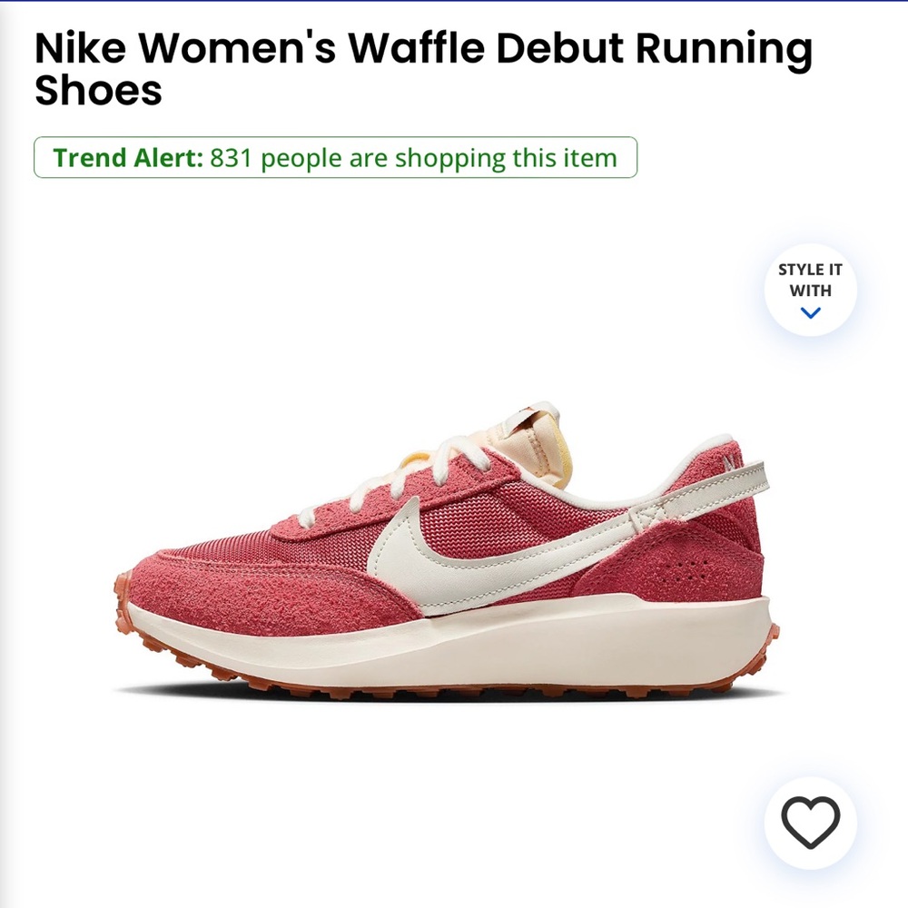 Nike Women's Vintage Waffle Barely Worn